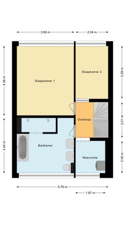 Floorplan - Populierenhof 26, 2411 TA Bodegraven